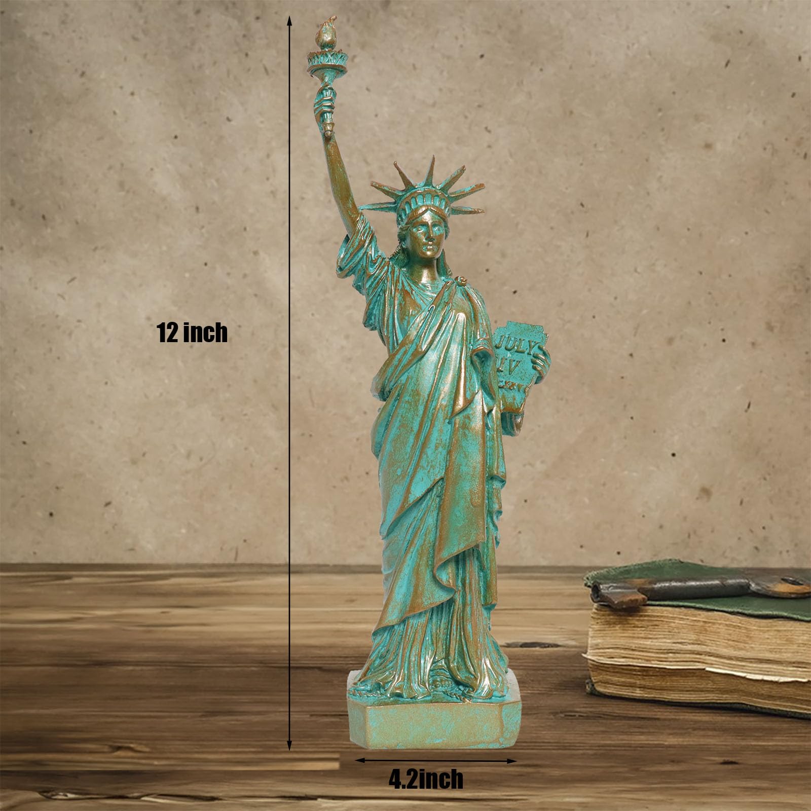 Amazon.co.jp: 自由の女神の置物 7月4日の装飾 ニューヨーク市のお土産